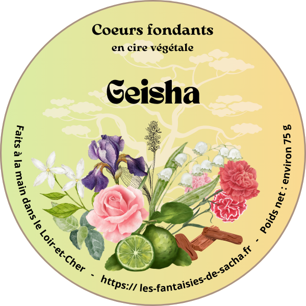 mini coeurs geisha
