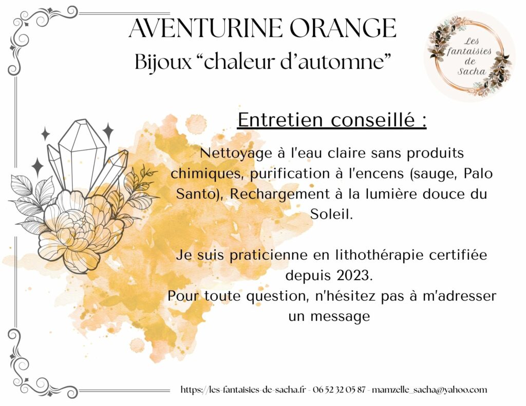 aventurine orange