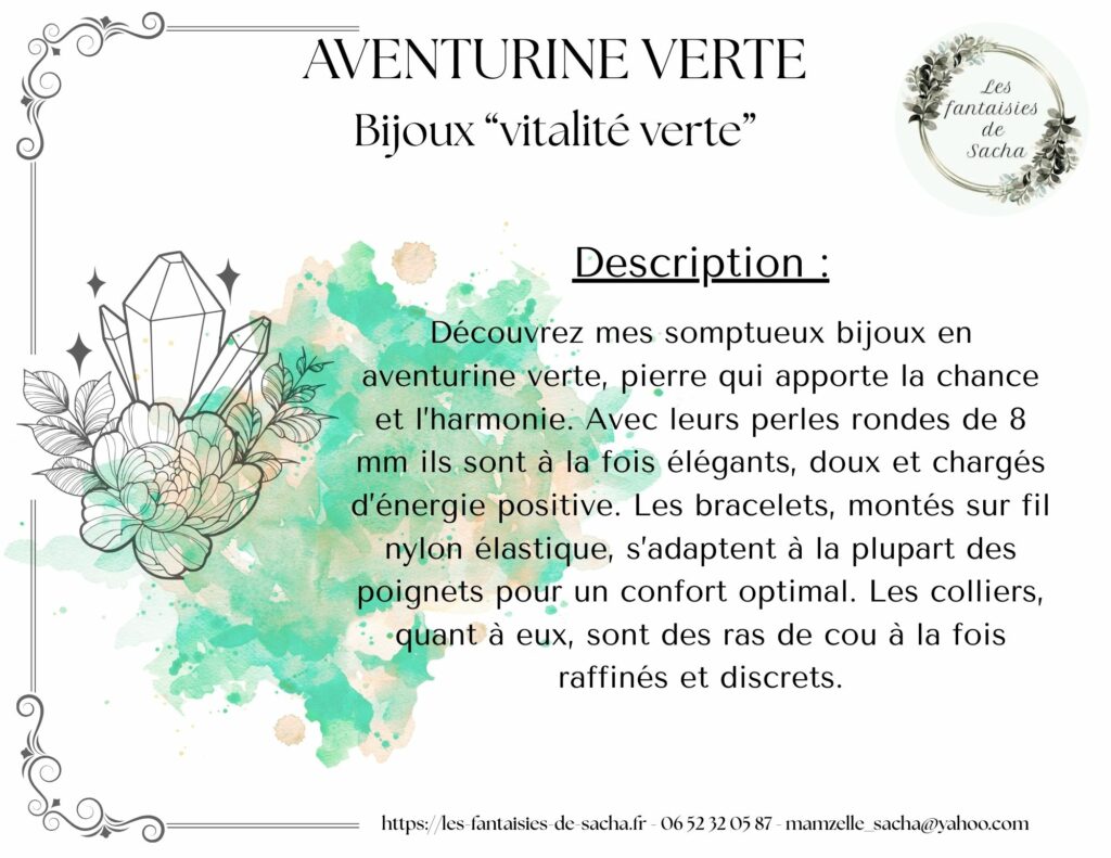 aventurine verte