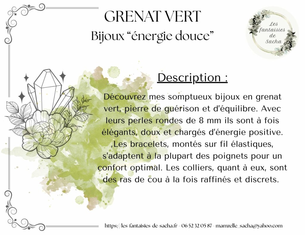 grenat vert
