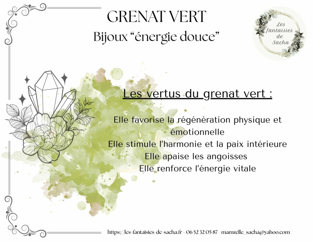 grenat vert