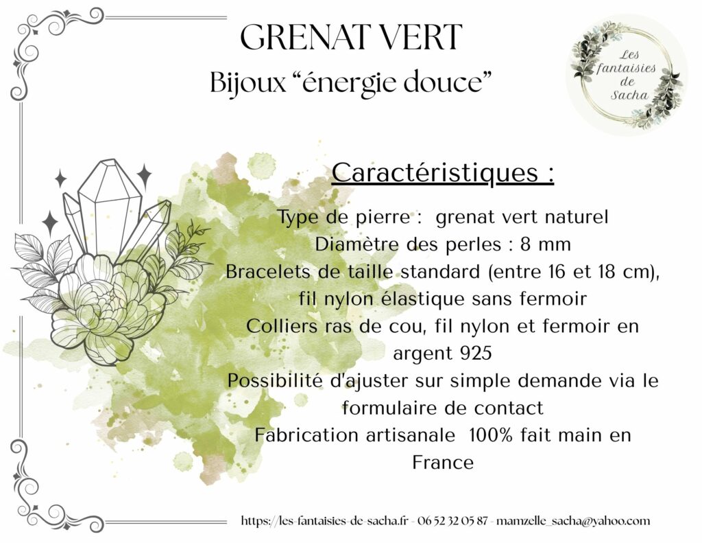 grenat vert