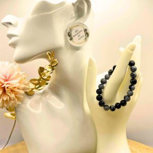 OBSIDIENNE FLOCON DE NEIGE "le classique"