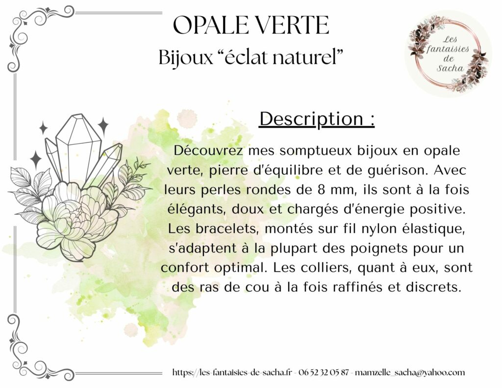 opale verte