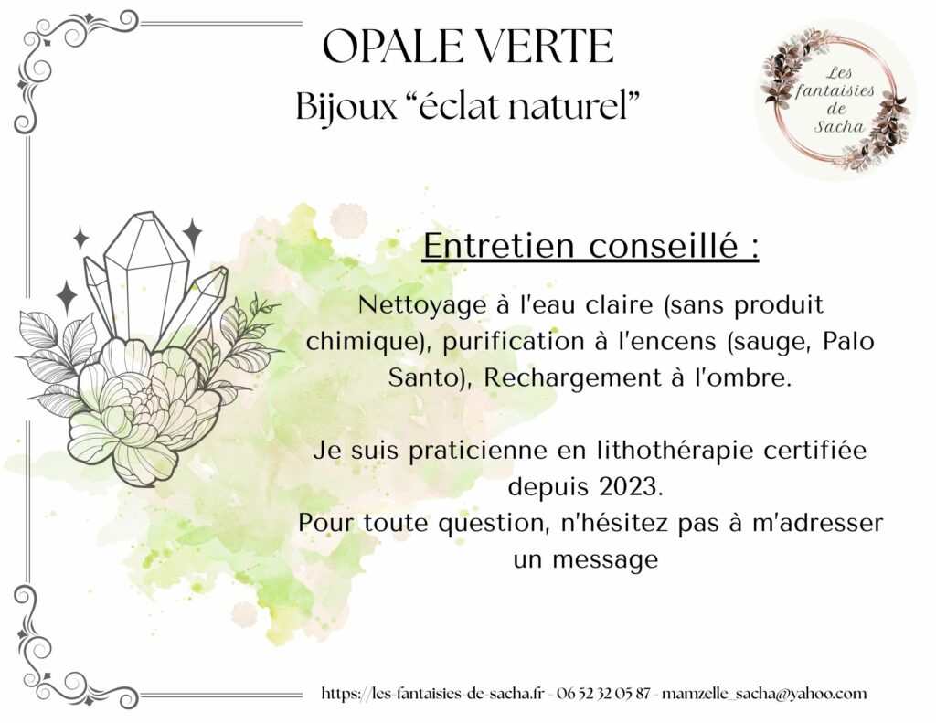 opale verte