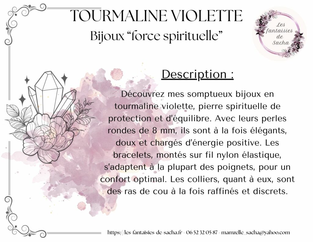 tourmaline violette