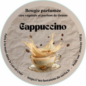 Bougie Pot "Cappuccino"