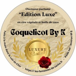 Onctueux parfumé "Coquelicot by K" (Edition Luxe)