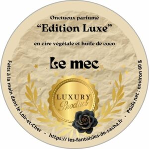 Onctueux parfumé "Le Mec !" (Edition Luxe)